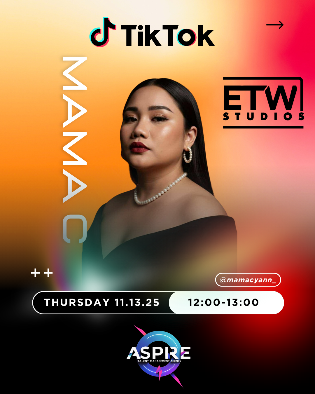TIKTOK LIVE PH AGENCY DAILY JAM WITH MAMA C