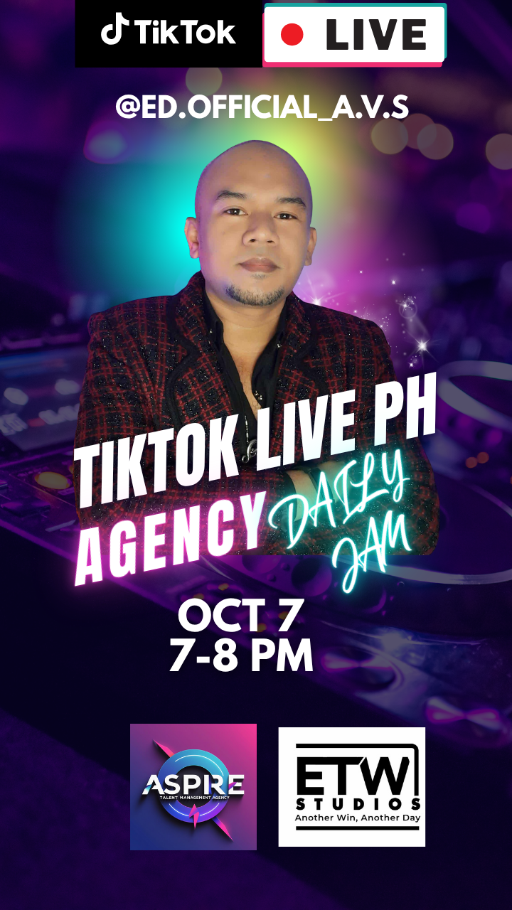 TIKTOK LIVE PH AGENCY DAILY JAM WITH ED
