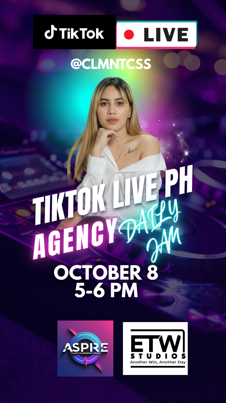 TIKTOK LIVE PH AGENCY DAILY JAM WITH CESSA
