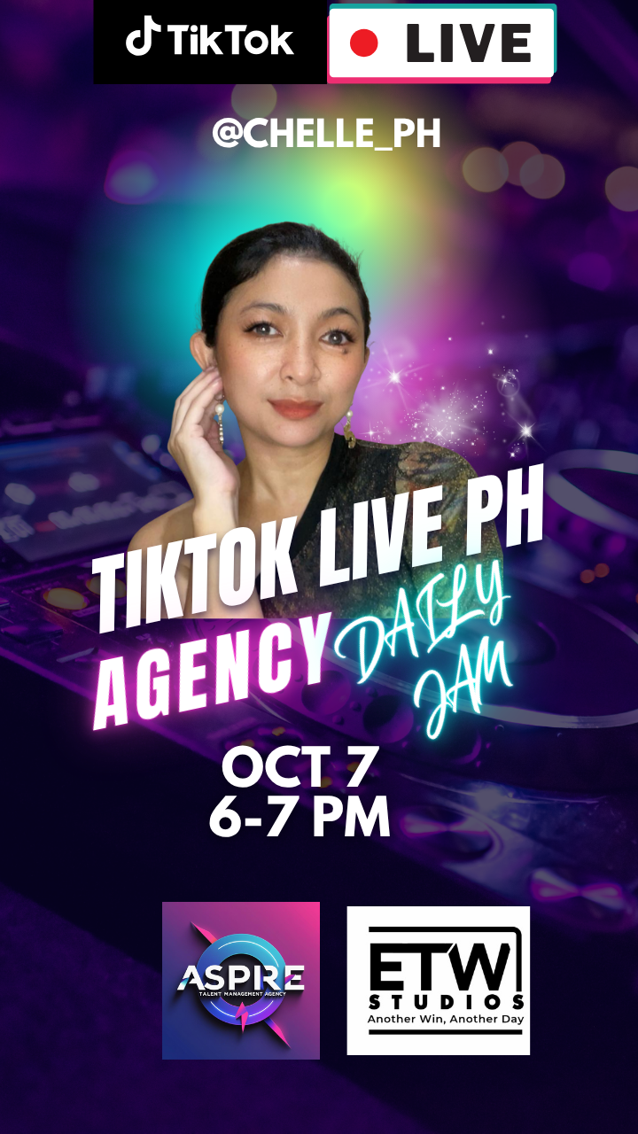 TIKTOK LIVE PH AGENCY DAILY JAM WITH CHELLE