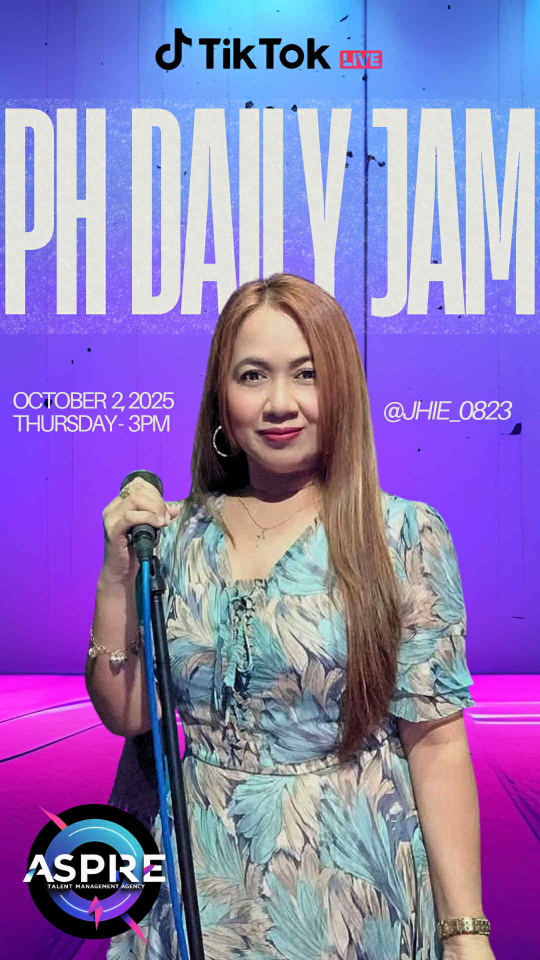 TIKTOK LIVE PH AGENCY DAILY JAM WITH HARMONY